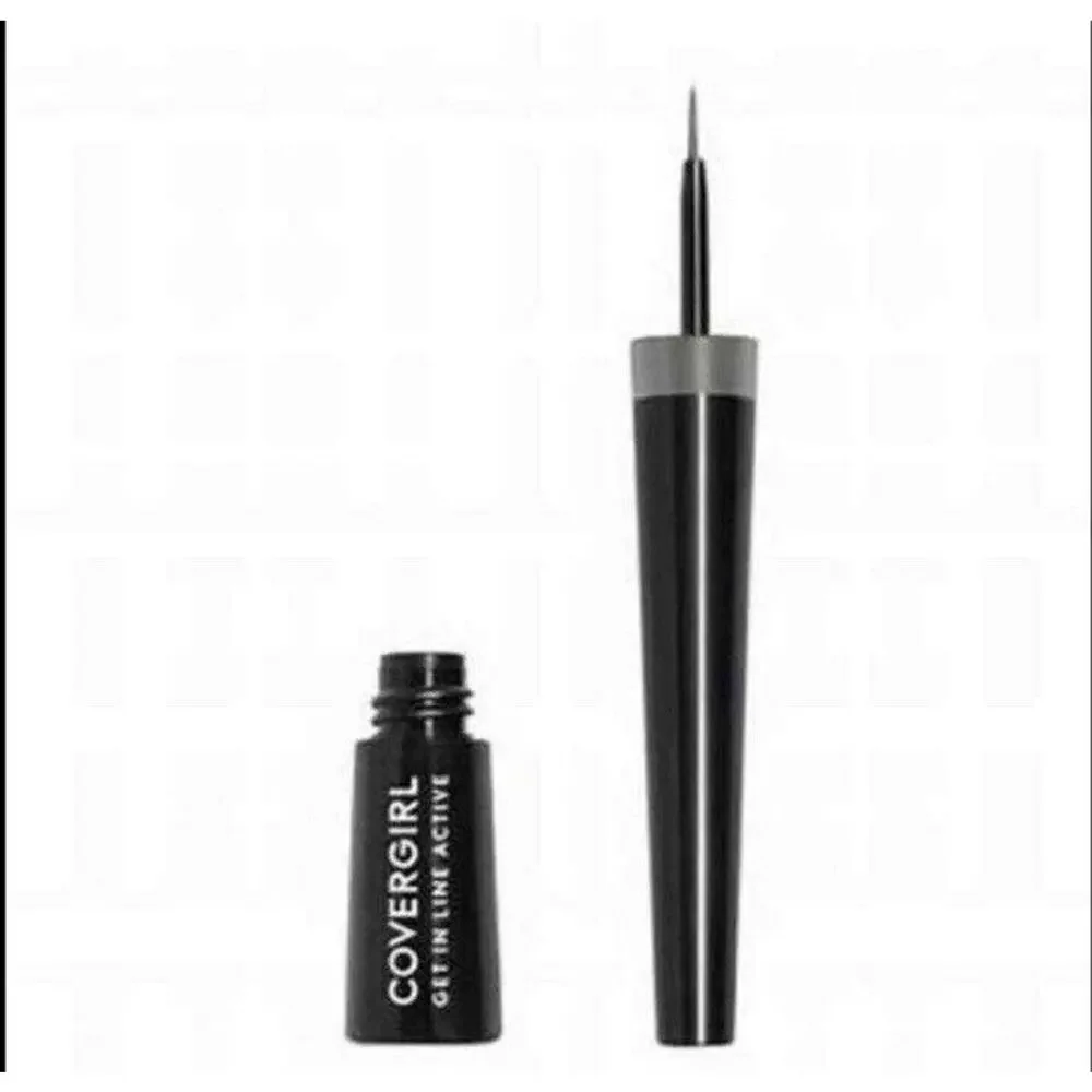 Covergirl 2x Get In Line Active Liquid Liner #360 Gray All Day Make-up Eye Liner